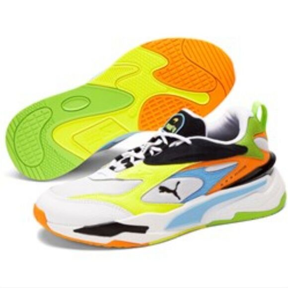 PUMA - Bright colourful sneakers. Size 8.5 - Picture 1 of 12